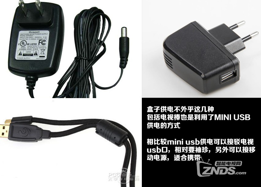 電源適配器的種類 